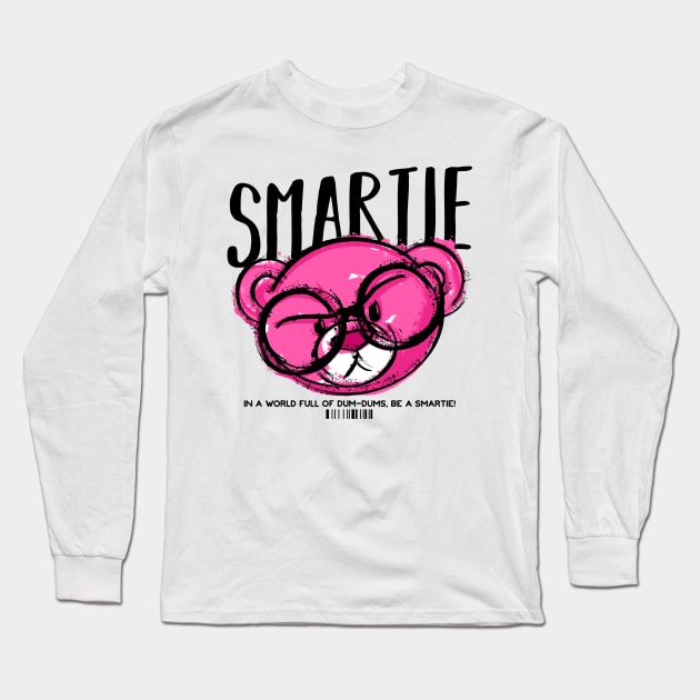 Smartie Bear Long Sleeve T-Shirt by xyz_studio